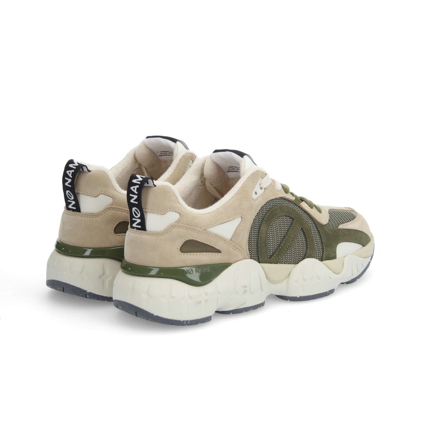KRAZEE RUNNER M - SUEDE/MESH - IVORY/OLIVE